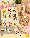 Fruit Friends - 12PCS Premium Animal Sticker pack