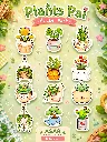 Plant Pals - 12PCS Aesthetic Nature Lover Sticker Set