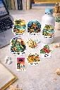 Aesthetic Sticker Pack - 8PCS (Ocean Breeze Edition)
