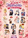 Love Moments Chibi Sticker Pack – 14 Cute Romantic Stickers
