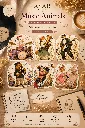 Music Animals Premium Vinyl Sticker Pack (14 Stickers)
