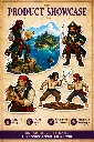 Pirate Treasure Adventure Sticker Pack – 12 Premium Vinyl Stickers