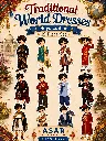 Traditional World Boys Sticker Pack | 12 Premium Chibi Culture Vinyl Stickers