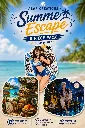 Summer Escape – 9 Piece Ultra Large Sticker Pack | 8+ CM