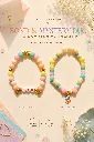 BOND & MYSTERY DUO – 2 Handmade Pastel Bracelets