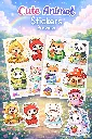 Fruit Friends - 12PCS Premium Animal Sticker pack
