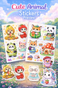 Fruit Friends - 12PCS Premium Animal Sticker pack