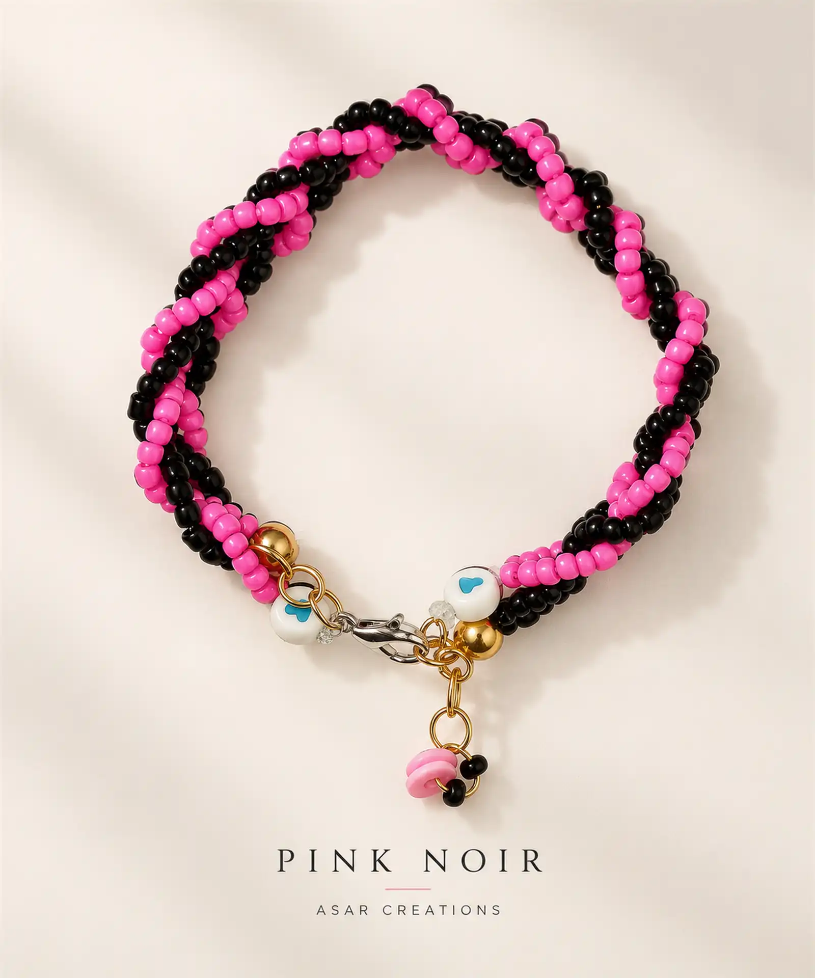 HANDCRAFTED TWISTED POP DOUBLE-STRAND BRACELET