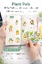Plant Pals - 12PCS Aesthetic Nature Lover Sticker Set